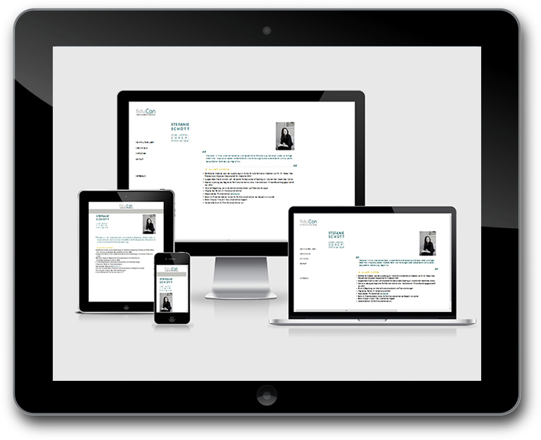 fiduCon | Unternehmensberatung für Familienunternehmen - Responsive Design